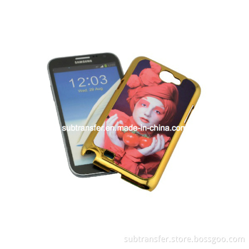 Sublimation Electroplate Phone Case Note2 N7100